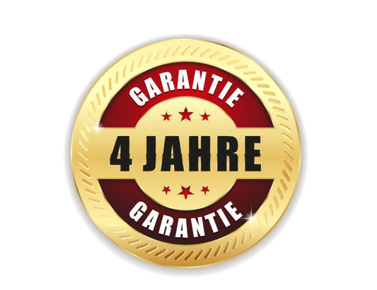 4 Jahre Garantie