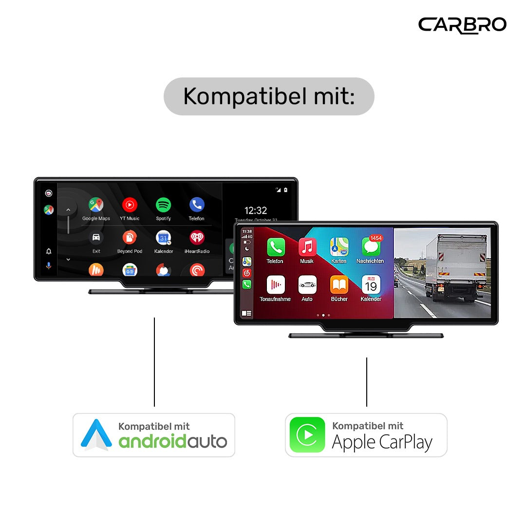 CarBro - Einfache CarPlay-Installation mit speziellen Klebestreifen