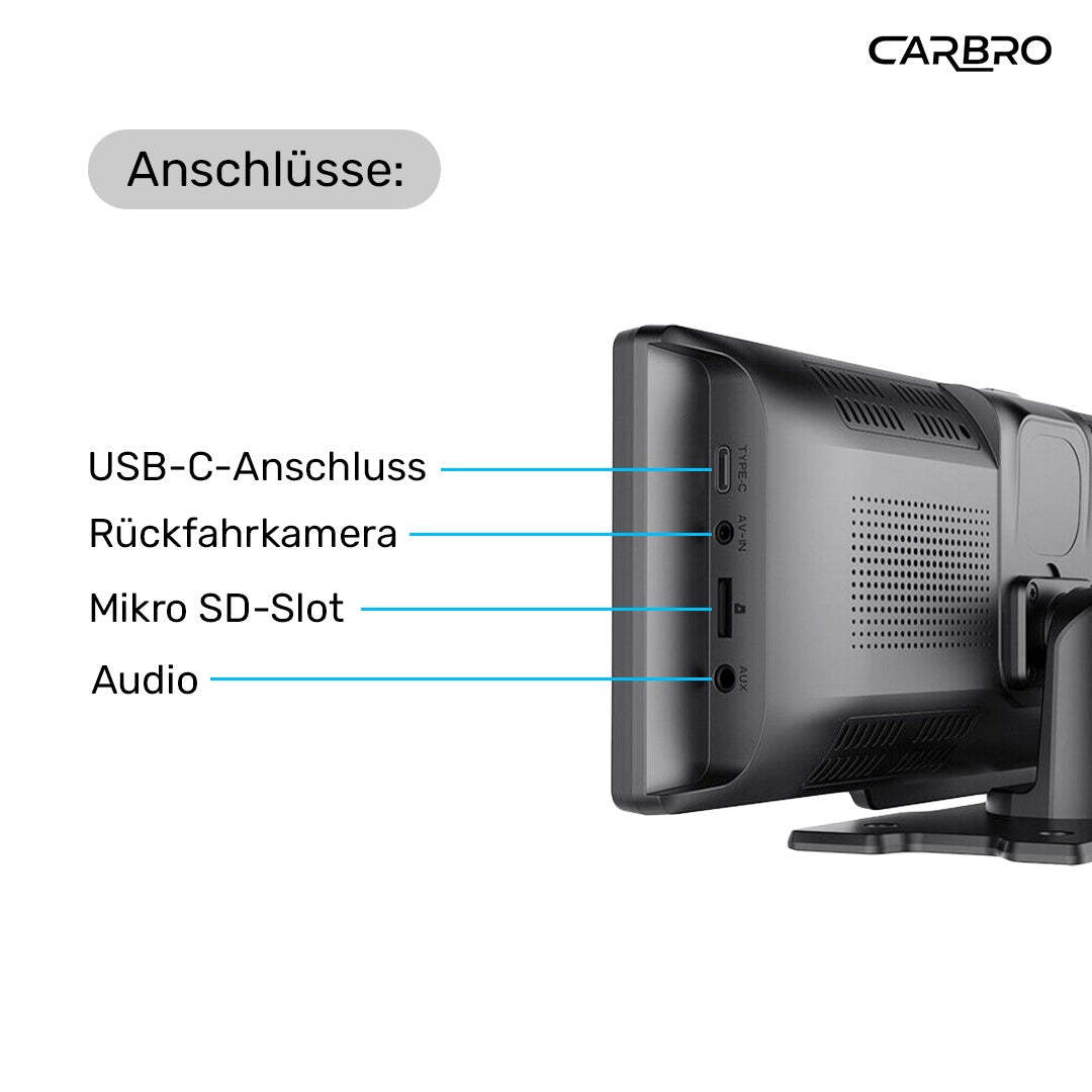CarBro - Einfache CarPlay-Installation mit speziellen Klebestreifen