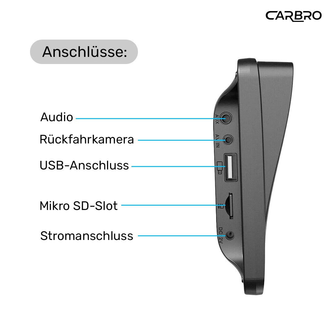 CarBro - Einfache CarPlay-Installation mit speziellen Klebestreifen